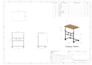 custom wooden furniture and cnc ready cad in solidworks